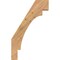 Ekena Millwork 3 1/2"W x 20"D x 32"H Merced Smooth Knee Brace, Western Red Cedar BRC04X20X32MRC00SWR - alternate 4